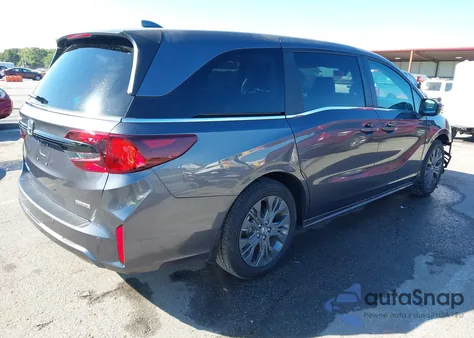 2025 Honda Odyssey Touring из США, поврежденный, VIN 5FNRL6H85SB088513